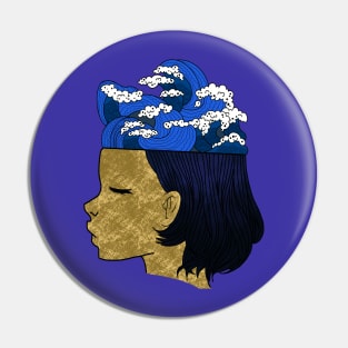 Chaotic mind Pin