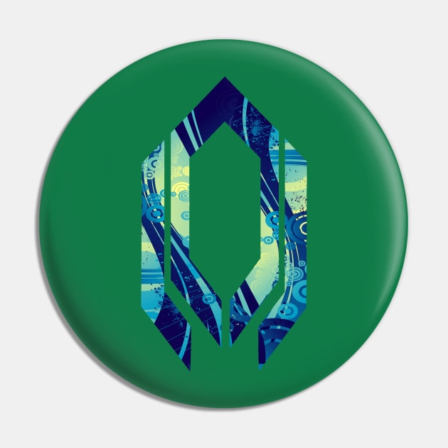 Blue Wave Pin by Gsweathers