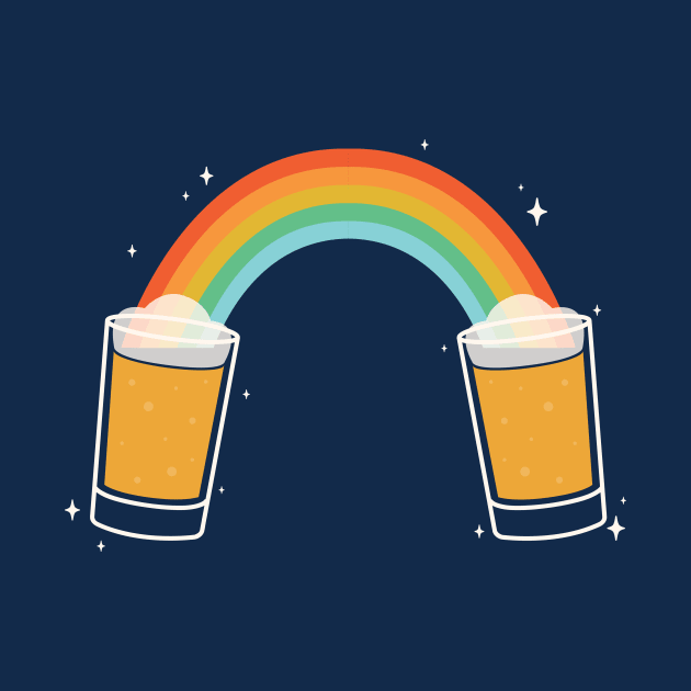 Beer Rainbow by LoverlyPrints