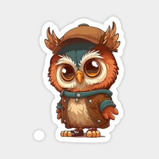 Teen Owl Magnet