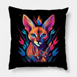 Caracal Mothers Day Pillow