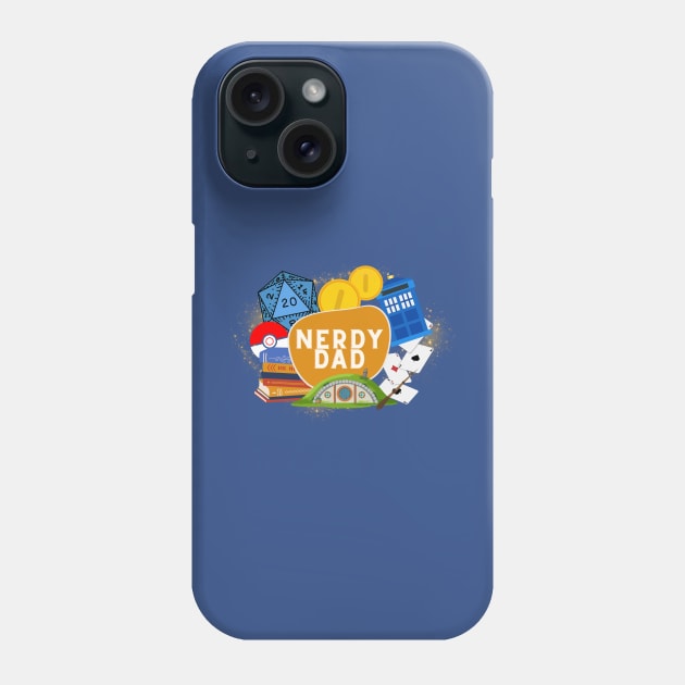 Nerdy Dad Phone Case by hannahrlin