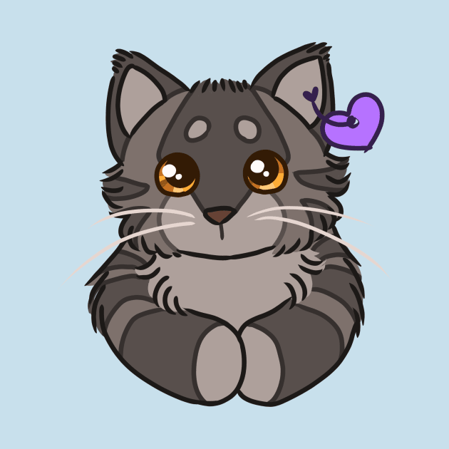 ty beanie graystripe by supurrnova