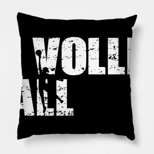 Distressed Look Volleyball Gift For Volleyball Players Pillow