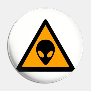 Alien Crossing Pin