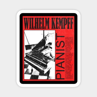 Wilhelm Kempff piano Magnet