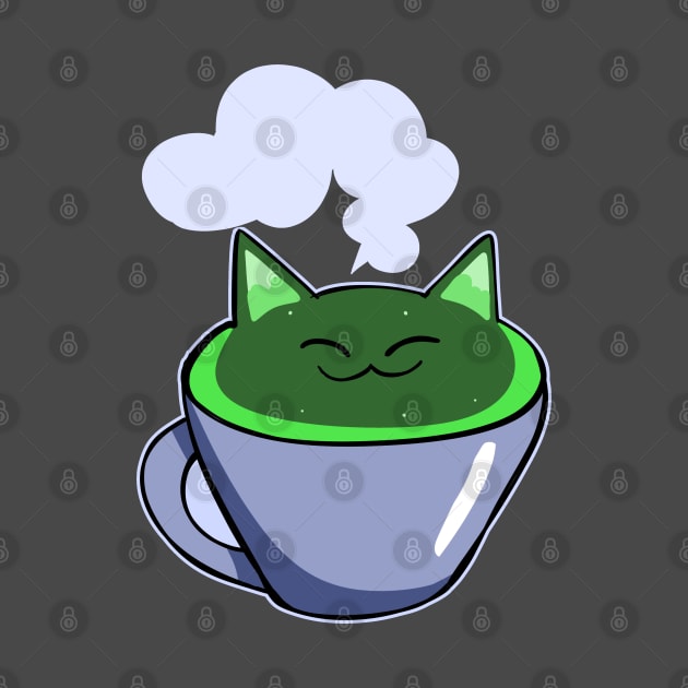 Tea CAt by wisdomeel