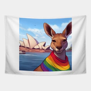 Gay Pride Kangaroo (Sydney, Australia) Tapestry