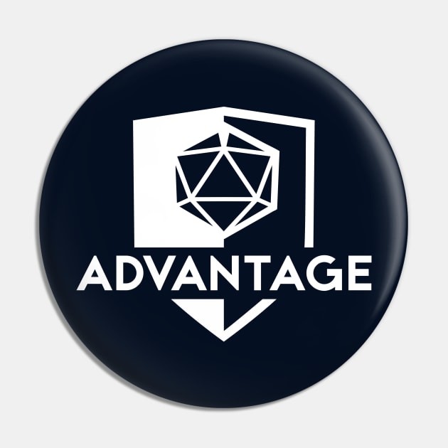 Advantage Silhouette Logo Pin by advantagednd