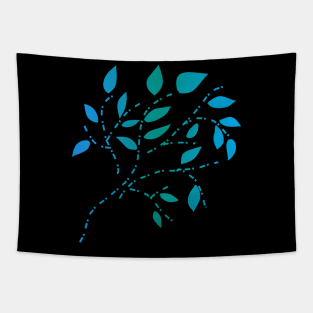 Fantasy flower vector Tapestry