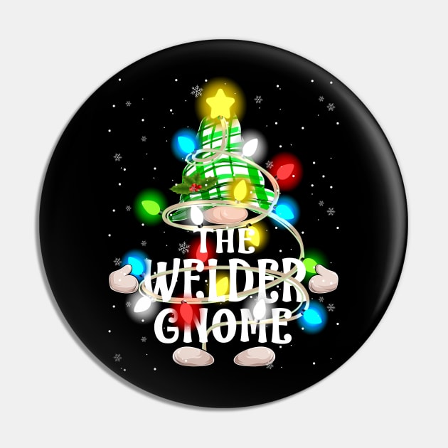 The Welder Gnome Christmas Matching Family Shirt Pin by intelus