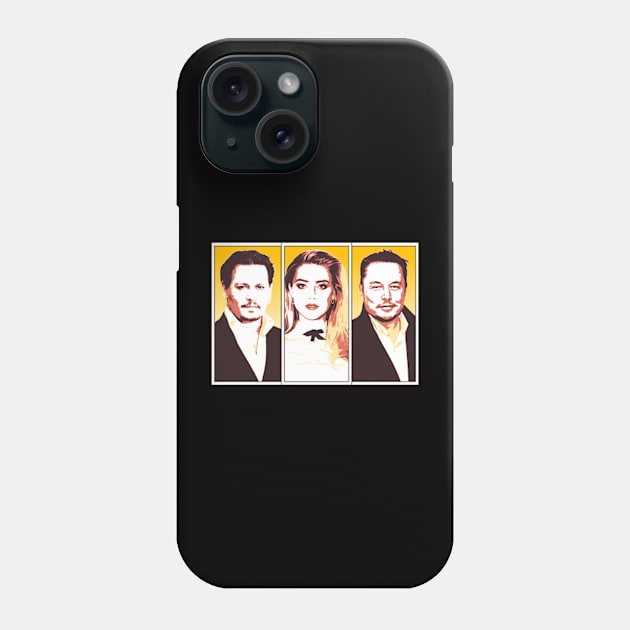 Johnny Amber Elon Phone Case by Worldengine