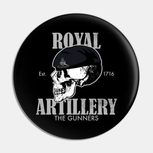 Royal Artillery (distressed) Pin