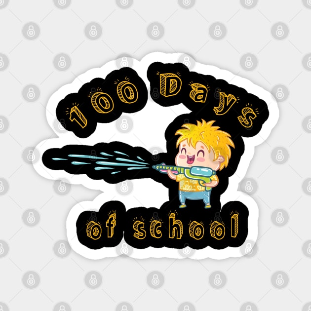 100 Days of School Magnet by qrotero