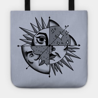 Sun and moon Tote