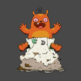 Stinky Diaper Monster T-Shirt