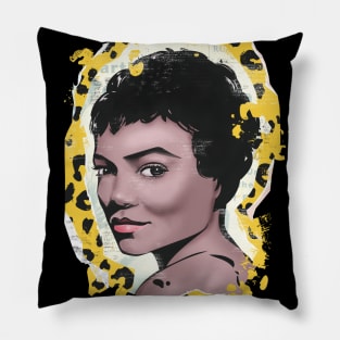 Eartha Kitt Pillow