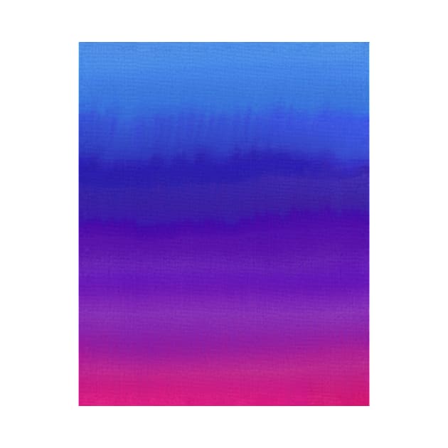 Vibrant blue purple watercolor gradient artwork by Doodle Intent