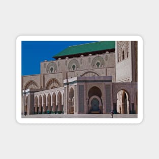 Morocco. Casablanca. Hassan II Mosque. Magnet