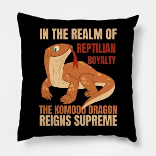 Komodo Dragon Pillow