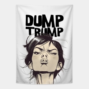 Dump Trump: American Women Tapestry
