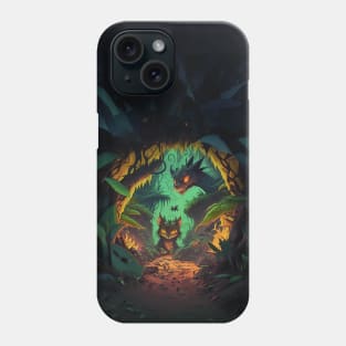 🐈 kitty in the jungle Phone Case