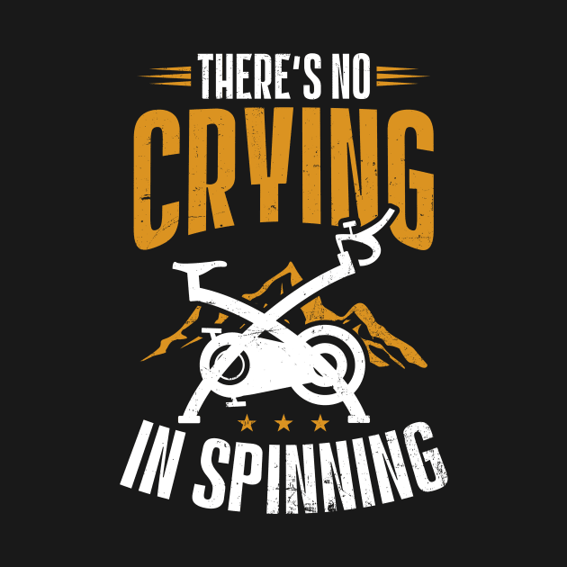 Spinning Shirt | No Crying In Spinning by Gawkclothing