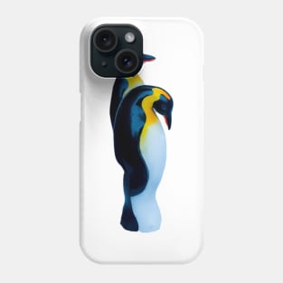 King Penguins couple Phone Case