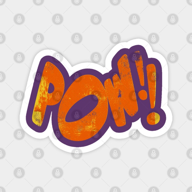 Pow! Superhero sound effect Magnet by GraficBakeHouse