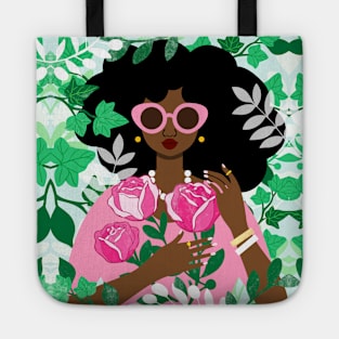 Roses and Ivy Tote