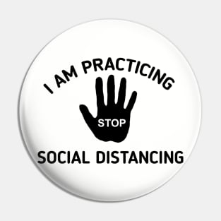 Social Distancing Pin