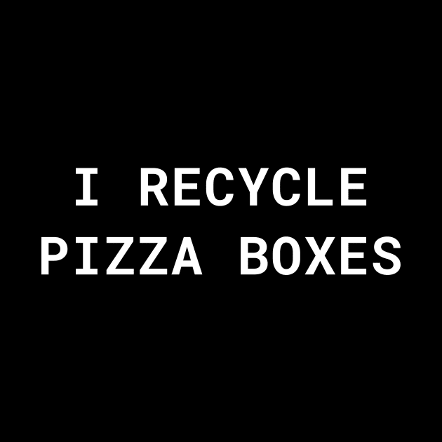 Greta Thunberg Andrew Tate Recycle Pizza Boxes Funny by Little Duck Designs