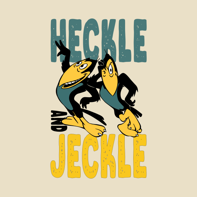 Heckle and Jeckle - Old Cartoon by kareemik