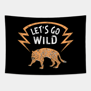 Wildlife Jaguar Wild Animal Lover Tapestry