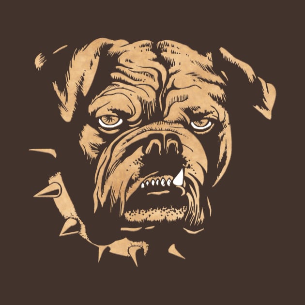 Bulldog by the Mad Artist