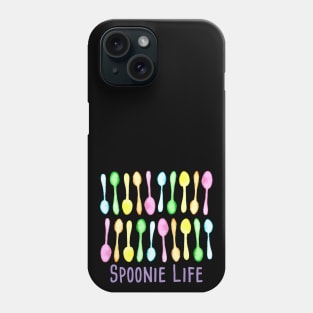 Spoonie Life (Watercolor Spoons) Phone Case