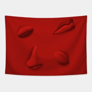 Behelit Face Tapestry