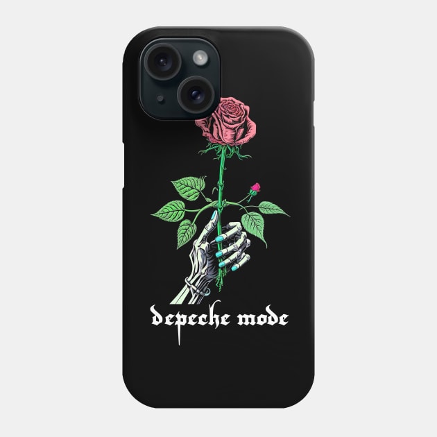 Depeche Mode - - - Original Retro Fan Art Design Phone Case by unknown_pleasures