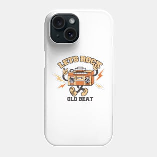 lets rock old beat Phone Case