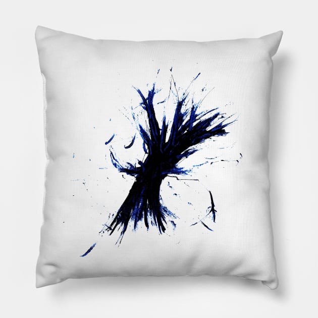 Ink Blot Tree Pillow by Arthur & The A-Tones