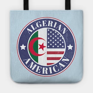 Proud Algerian-American Badge - Algeria Flag Tote