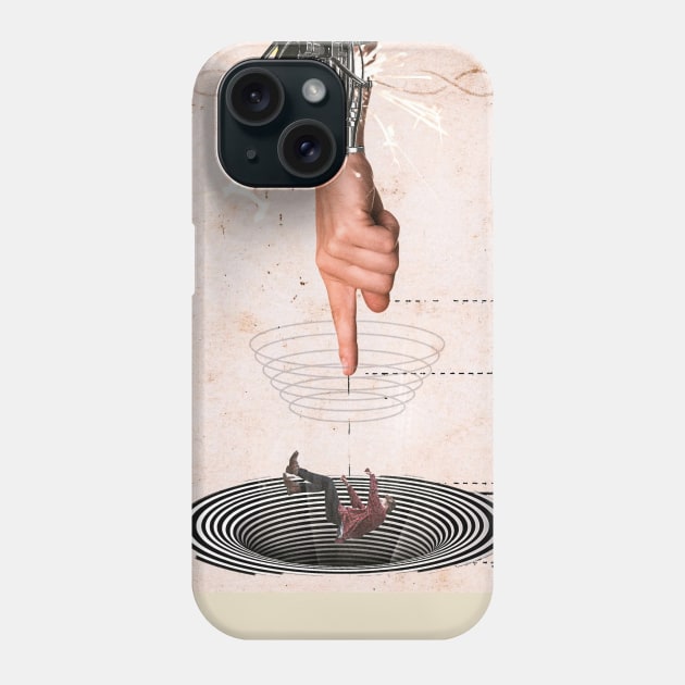 De-evolving poster Phone Case by Aephicles