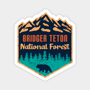 Bridger teton national forest Magnet