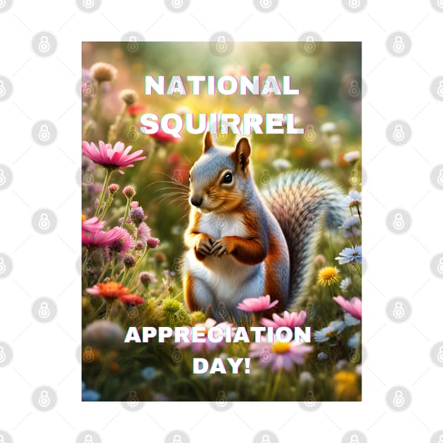 National Squirrel Appreciation Day!  (21st January) by Threads of Diversity!