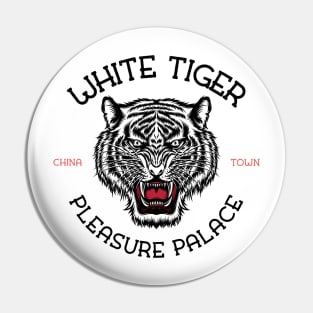 White Tiger Pleasure Palace Pin