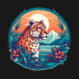 a tiger in the jungle T-Shirt