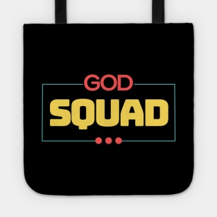 God Squad | Christian Typography Tote