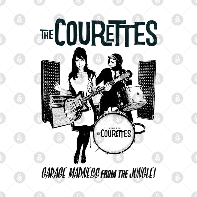 The Courettes - Garage madness from the jungle by CosmicAngerDesign