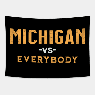 michigan-vs-everybody-football Tapestry