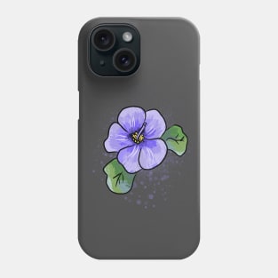 Painted Violet Phone Case